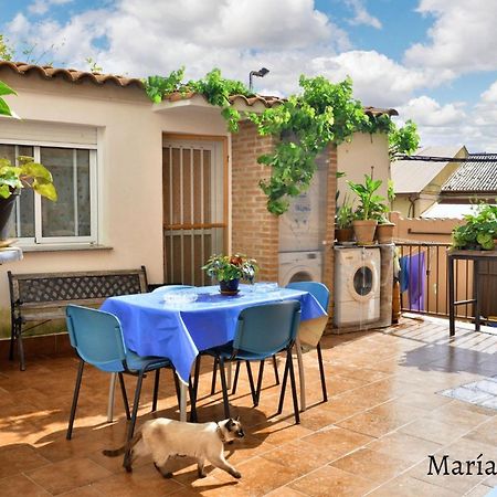 Comfortable Apartment In Caceres 55 M² Welcoming Terrace Exterior foto